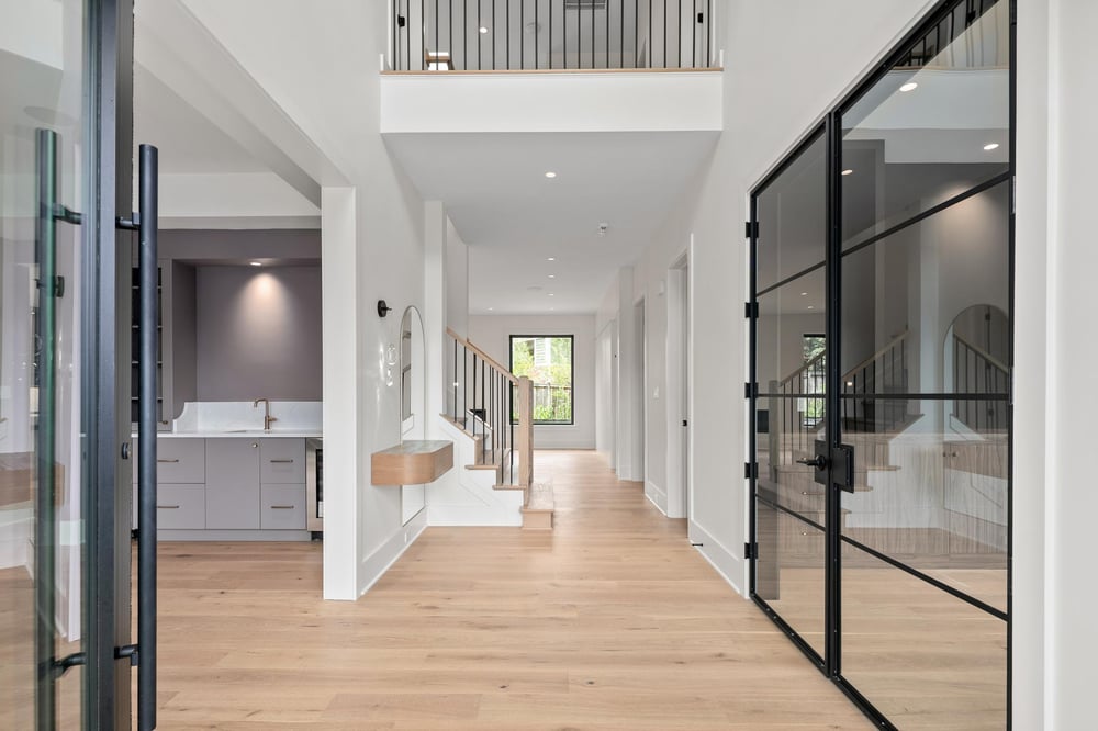 McLean Contemporary_Foyer by August Homes