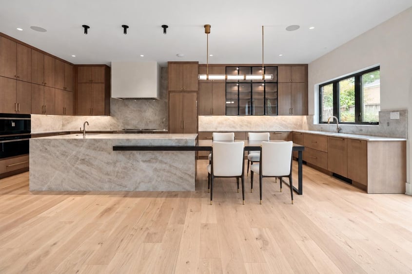 McLean Contemporary_Kitchen by August Homes