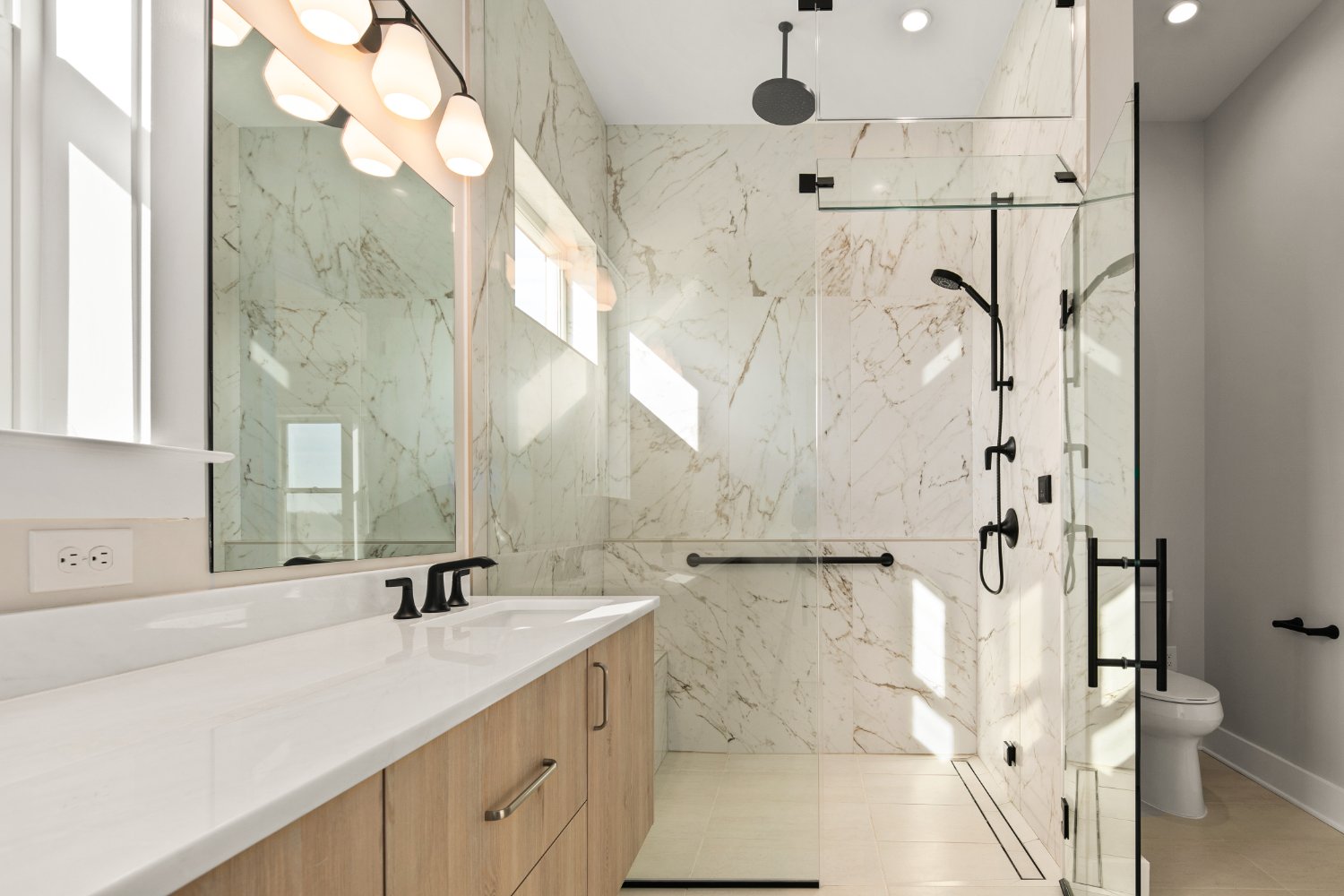 Boyds_Multigenerational_Shower in Custom Home by August Homes