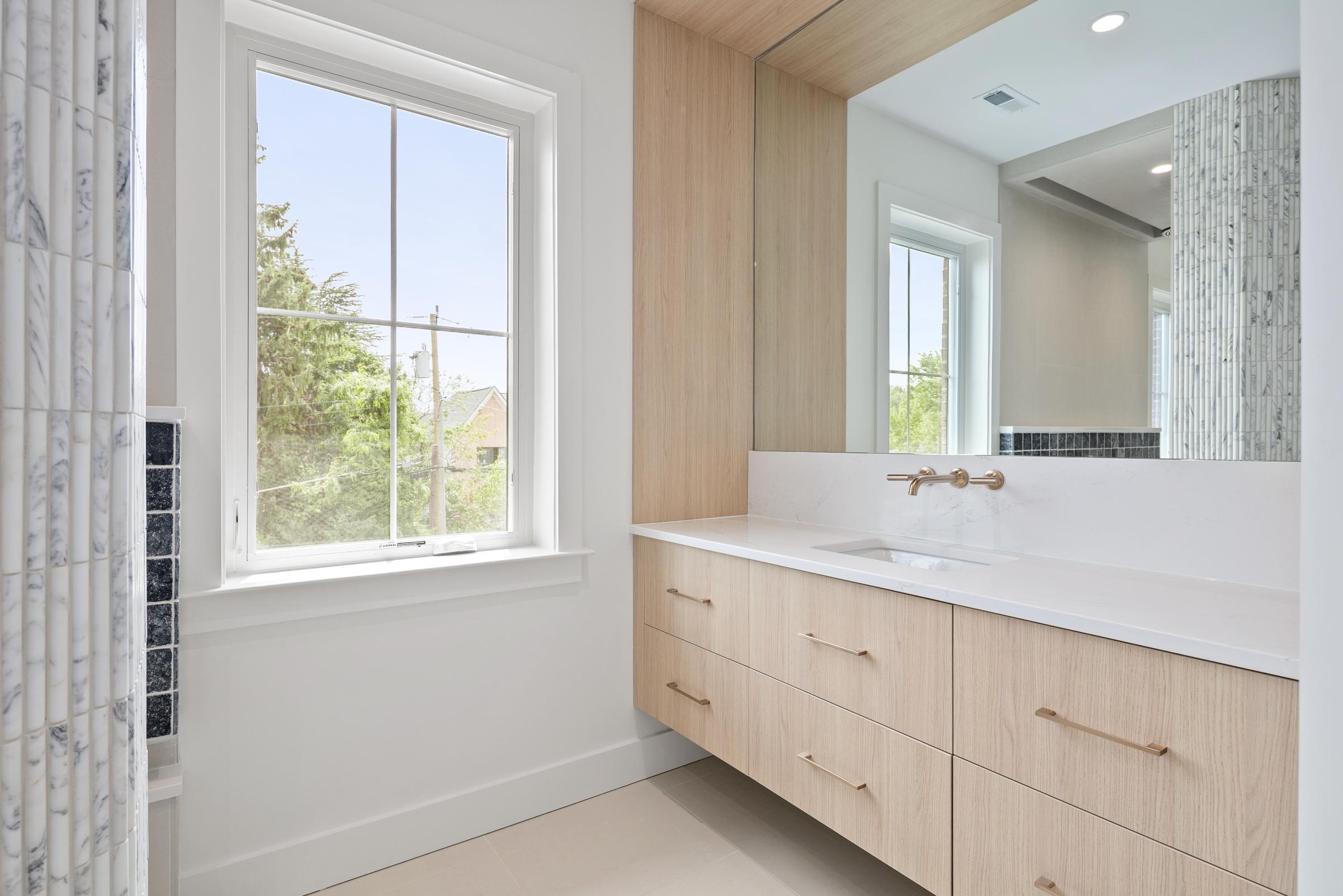 McLean Contemporary_Primary Bath Vanity by August Homes
